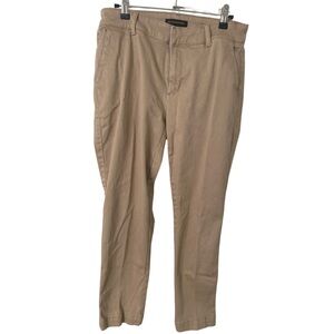 Banana Republic Tan Chinos Classic Cotton-Blend